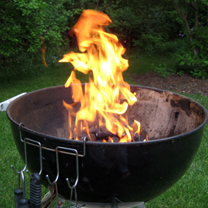 Cómo encender una barbacoa de carbón?